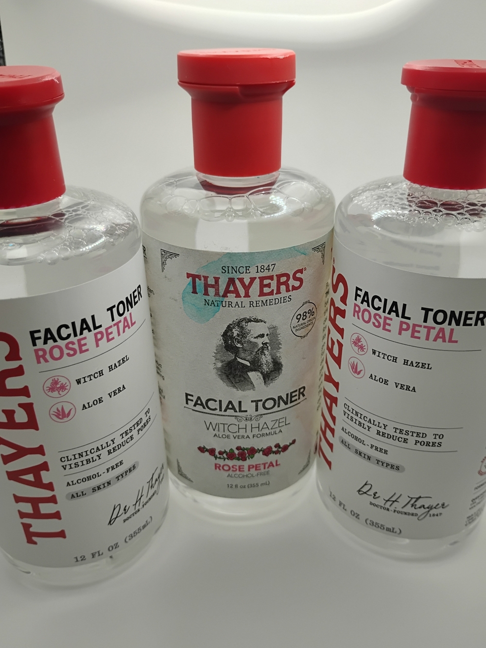 Thayers Rose Petal Facial Toner - Gentle Alcohol-Free Rose Toner (Red Cap)